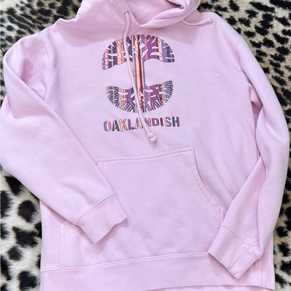 Oaklandish Tops - Oaklandish Light Pink Women's Hoodie